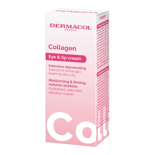 Dermacol Collagen Intenzivní omlazující krém na oči a rty 15 ml Dermacol Collagen Intenzivní omlazující krém na oči a rty 15 ml
