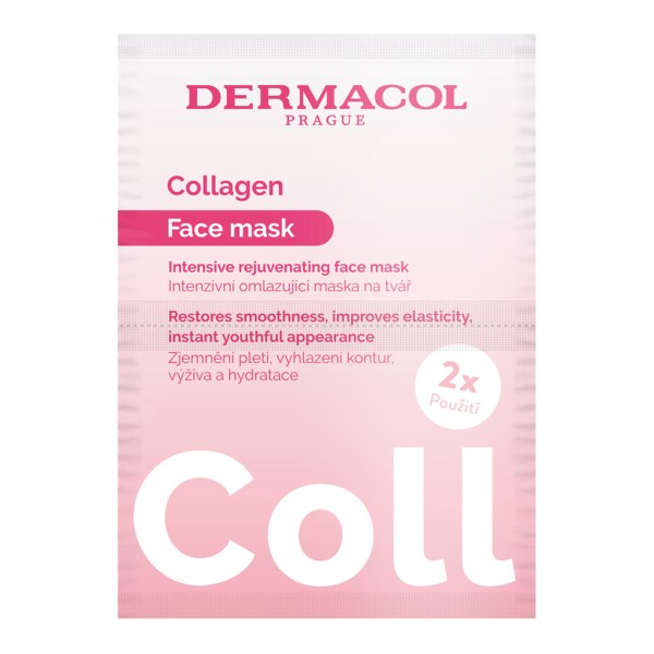 Dermacol Collagen Intenzivní omlazující maska 2 x 8 g