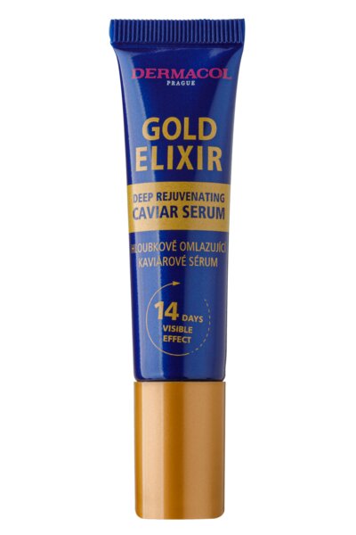 Dermacol Gold Elixir Omlazující kaviár sérum 12 ml Dermacol Gold Elixir Omlazující kaviár sérum 12 ml