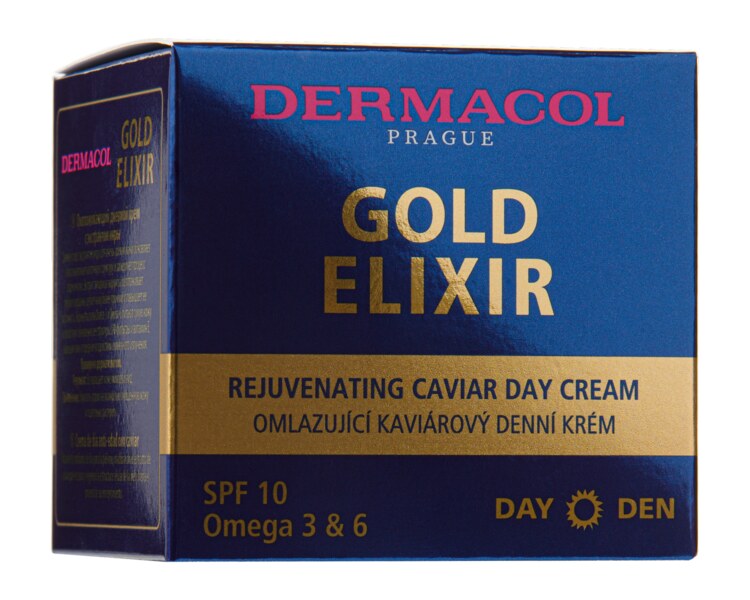 Dermacol Gold Elixir Omlazující kaviár denní krém 50 ml