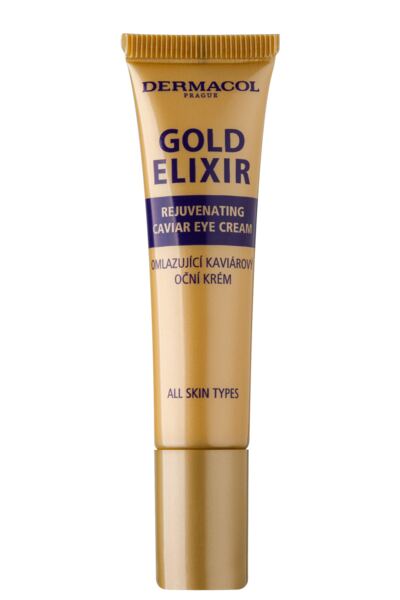 Dermacol Gold Elixir Omlazující kaviár oční krém 15 ml Dermacol Gold Elixir Omlazující kaviár oční krém 15 ml