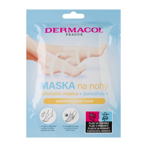 Dermacol Maska na nohy v ponožkách Exfoliační 1 pár