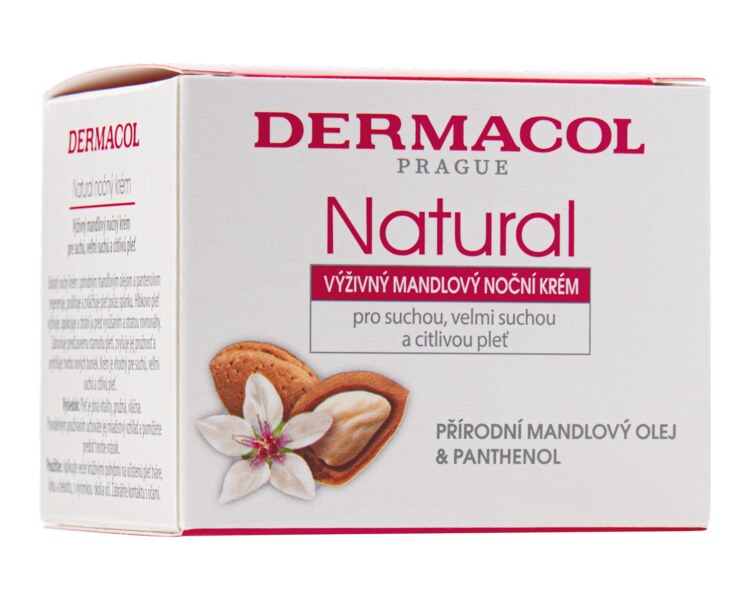 Dermacol Natural Výživný mandlový noční krém 50 ml Dermacol Natural Výživný mandlový noční krém 50 ml