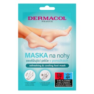 Dermacol Maska na nohy v ponožkách Osvěžující 1 pár Dermacol Maska na nohy v ponožkách Osvěžující 1 pár