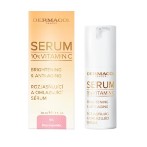 Dermacol Vitamin C 10% Rozjasňující a omlazující sérum 30 ml Dermacol Vitamin C 10% Rozjasňující a omlazující sérum 30 ml