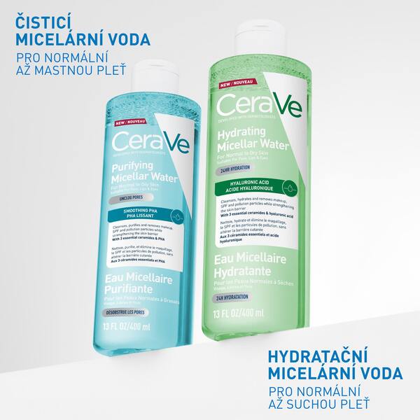CeraVe Čisticí micelární voda 400 ml CeraVe Čisticí micelární voda 400 ml
