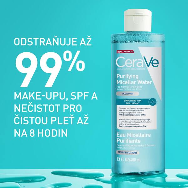 CeraVe Čisticí micelární voda 400 ml CeraVe Čisticí micelární voda 400 ml