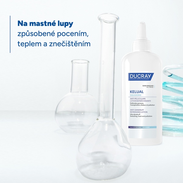 Ducray Kelual Squanorm Roztok proti lupům 190 ml