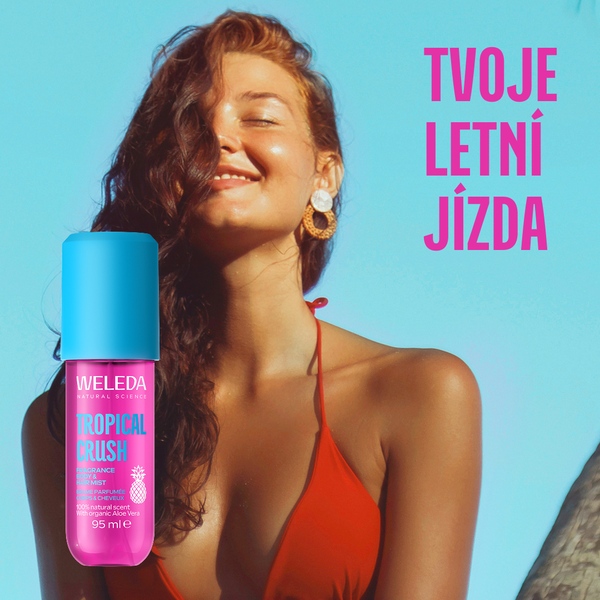 Weleda Tělový sprej Tropical Crush 95 ml Weleda Tělový sprej Tropical Crush 95 ml