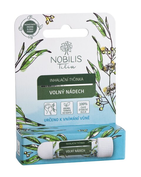 Nobilis Tilia Inhalační tyčinka Volný nádech 1 ks Nobilis Tilia Inhalační tyčinka Volný nádech 1 ks