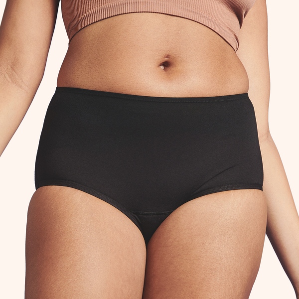 Tena Washable Soft Cotton Underwear XL černé inkontinenční kalhotky 1 ks Tena Washable Soft Cotton Underwear XL černé inkontinenční kalhotky 1 ks