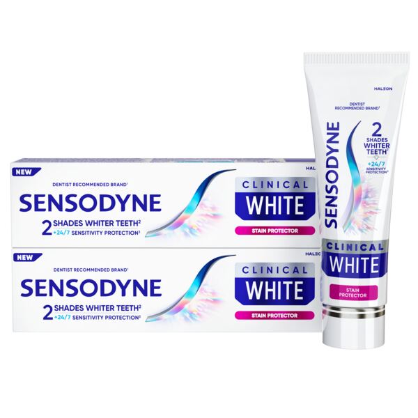 Sensodyne Clinical White zubní pasta 2x75 ml Sensodyne Clinical White zubní pasta 2x75 ml