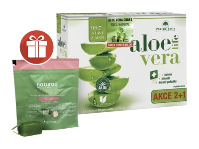 Pharma Activ AloeVeraLife 3x1000 ml + Aloe Vera Cubes 10 g Pharma Activ AloeVeraLife 3x1000 ml + Aloe Vera Cubes 10 g