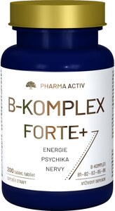 Pharma Activ B-komplex Forte+ 200 tablet Pharma Activ B-komplex Forte+ 200 tablet