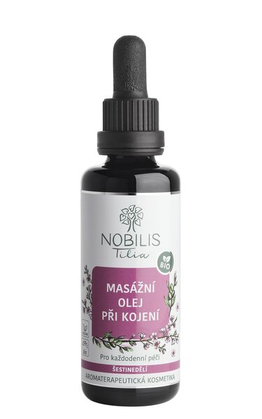 Nobilis Tilia Masážní olej při kojení BIO 50 ml