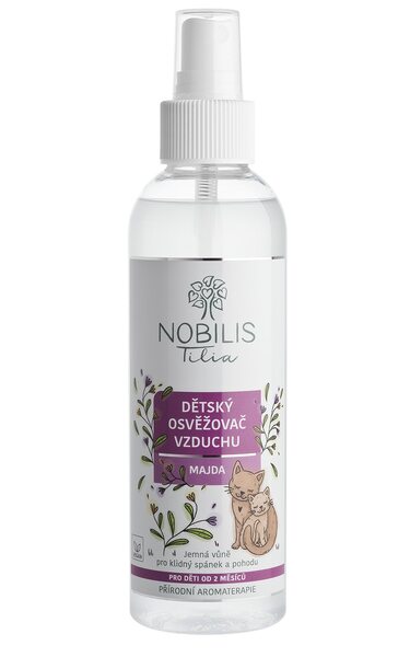 Nobilis Tilia Dětský osvěžovač vzduchu Majda 200 ml Nobilis Tilia Dětský osvěžovač vzduchu Majda 200 ml