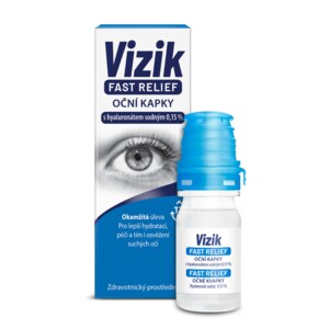 Vizik Fast Relief oční kapky 10 ml Vizik Fast Relief oční kapky 10 ml