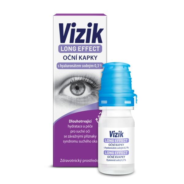 Vizik Long Effect oční kapky 10 ml