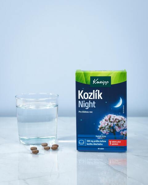 Kneipp Kozlík Night 500 mg 40 tablet Kneipp Kozlík Night 500 mg 40 tablet