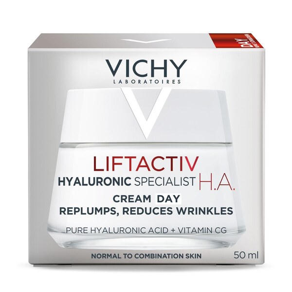 Vichy Liftactiv Hyaluronic Specialist H.A. denní krém pro normální a smíšenou pleť 50 ml Vichy Liftactiv Hyaluronic Specialist H.A. denní krém pro normální a smíšenou pleť 50 ml