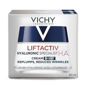 Vichy Liftactiv Hyaluronic Specialist H.A. noční krém 50 ml Vichy Liftactiv Hyaluronic Specialist H.A. noční krém 50 ml