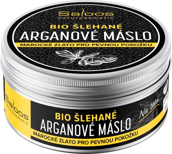 Saloos BIO Arganové šlehané tělové máslo 150 ml