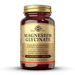 Solgar Magnesium Glycinate 60 kapslí Solgar Magnesium Glycinate 60 kapslí