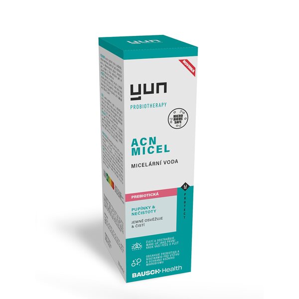 Yun ACN Prebiotická micelární voda 200 ml Yun ACN Prebiotická micelární voda 200 ml