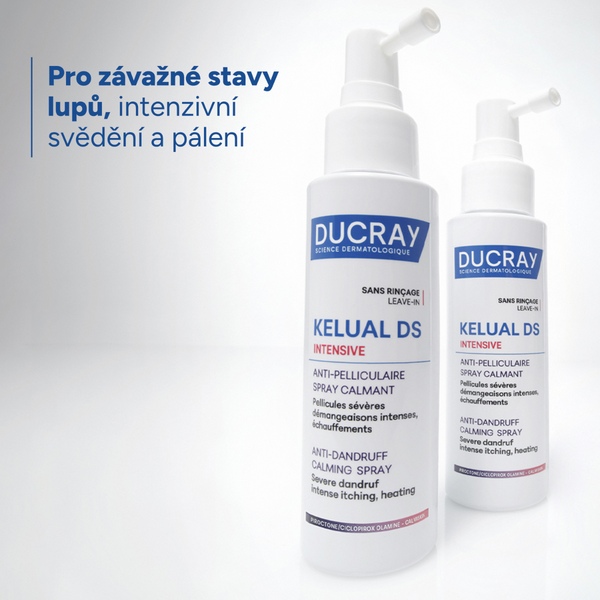 Ducray Kelual DS Intensive sprej proti lupům 100 ml