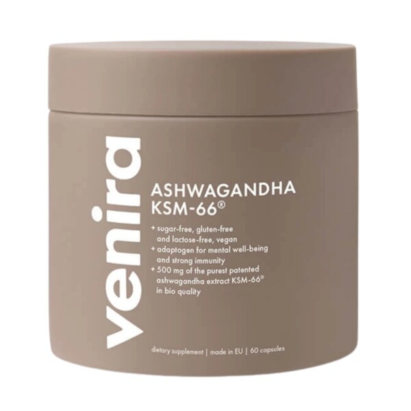 Venira Ashwagandha KSM-66 60 kapslí Venira Ashwagandha KSM-66 60 kapslí
