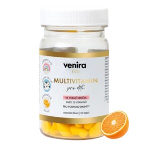 Venira Kids Multivitamin pomeranč 120 tablet Venira Kids Multivitamin pomeranč 120 tablet