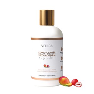 Venira Kondicionér s kolagenem mango + liči 300 ml Venira Kondicionér s kolagenem mango + liči 300 ml