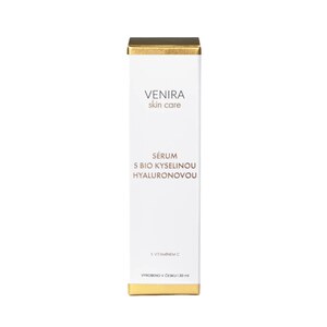 Venira Sérum s BIO kyselinou hyaluronovou a vitaminem C 30 ml Venira Sérum s BIO kyselinou hyaluronovou a vitaminem C 30 ml
