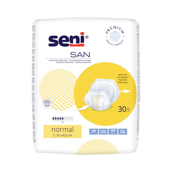 Seni San Inkontinenční vložné pleny Normal 30 ks