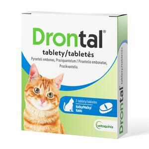 Drontal pro kočky 2 tablety