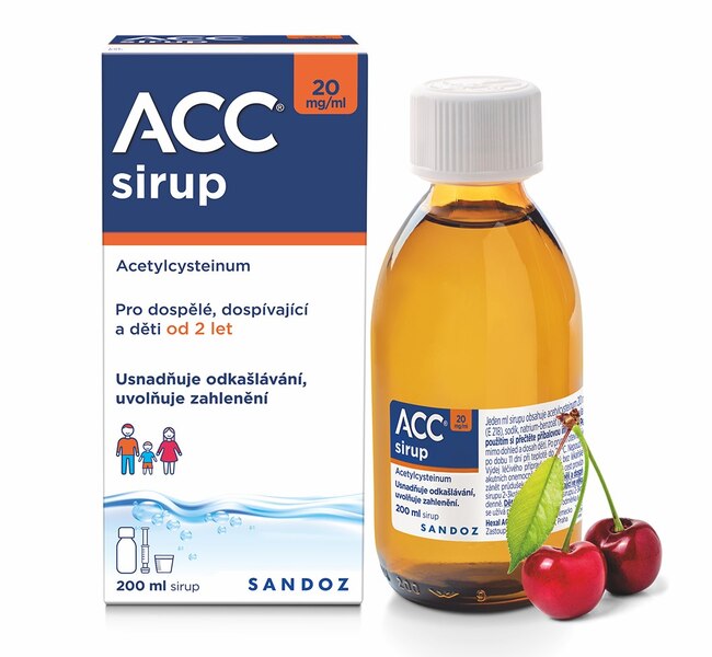 ACC 20 mg/ml sirup 200 ml ACC 20 mg/ml sirup 200 ml