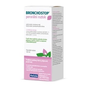 Bronchostop perorální roztok 120 ml Bronchostop perorální roztok 120 ml