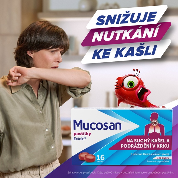 Mucosan 16 pastilek