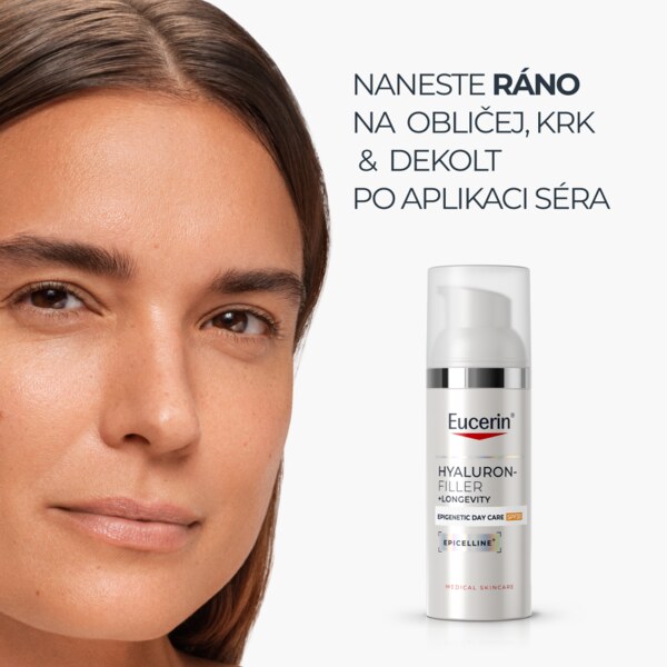 Eucerin Hyaluron-Filler + Longevity Epigenetic denní krém SPF30 50 ml