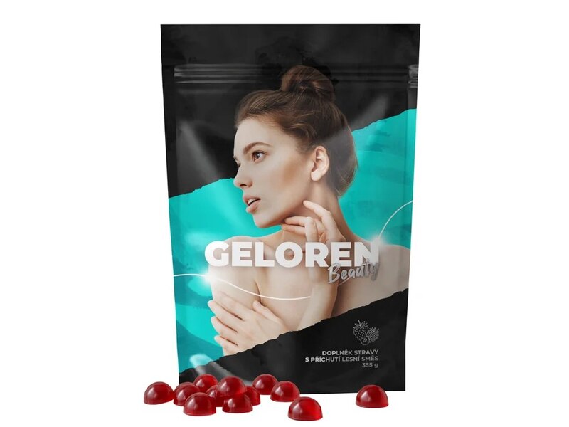 Geloren Beauty lesní směs želé 90 tablet