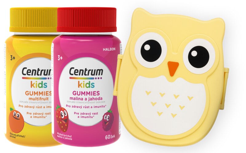 Centrum Kids Svačinový box Sovička 1 ks Centrum Kids Svačinový box Sovička 1 ks