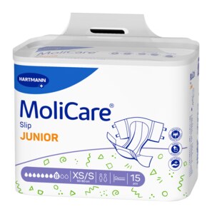 Molicare Slip Inkontinenční kalhotky zalepovací Junior 8 kapek vel.XS zalepovací kalhotky 15 ks Molicare Slip Inkontinenční kalhotky zalepovací Junior 8 kapek vel.XS zalepovací kalhotky 15 ks
