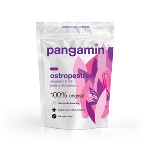Pangamin Ostropestřec 200 tablet Pangamin Ostropestřec 200 tablet