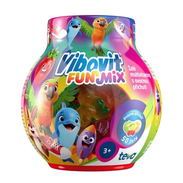 Vibovit Funmix 50 želé bonbonů