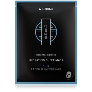 Korika Korean Heritage Hydratační plátýnková maska hedvábí + kyselina hyaluronová 35 g Korika Korean Heritage Hydratační plátýnková maska hedvábí + kyselina hyaluronová 35 g