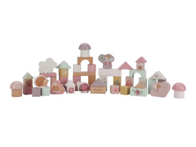 Little Dutch Fairy Garden Dřevěné kostky v tubě 50 ks