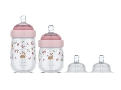Little Dutch Fairy Garden Kojenecké láhve 165+240 ml + 2 savičky Little Dutch Fairy Garden Kojenecké láhve 165+240 ml + 2 savičky