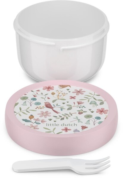 Little Dutch Fairy Wonders Box na ovoce s vidličkou 