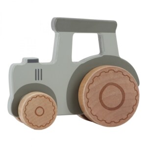 Little Dutch Farma Dřevěný traktor 1 ks Little Dutch Farma Dřevěný traktor 1 ks