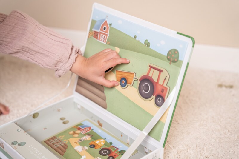 Little Dutch Farma Magnetická hra 